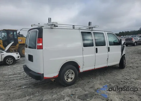 2020 Chevrolet Express G2500 from USA, damaged, VIN 1GCWGAFG3L1253439